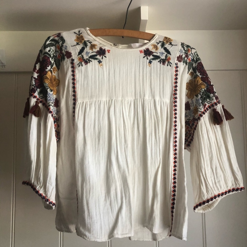 Embroidered blouse